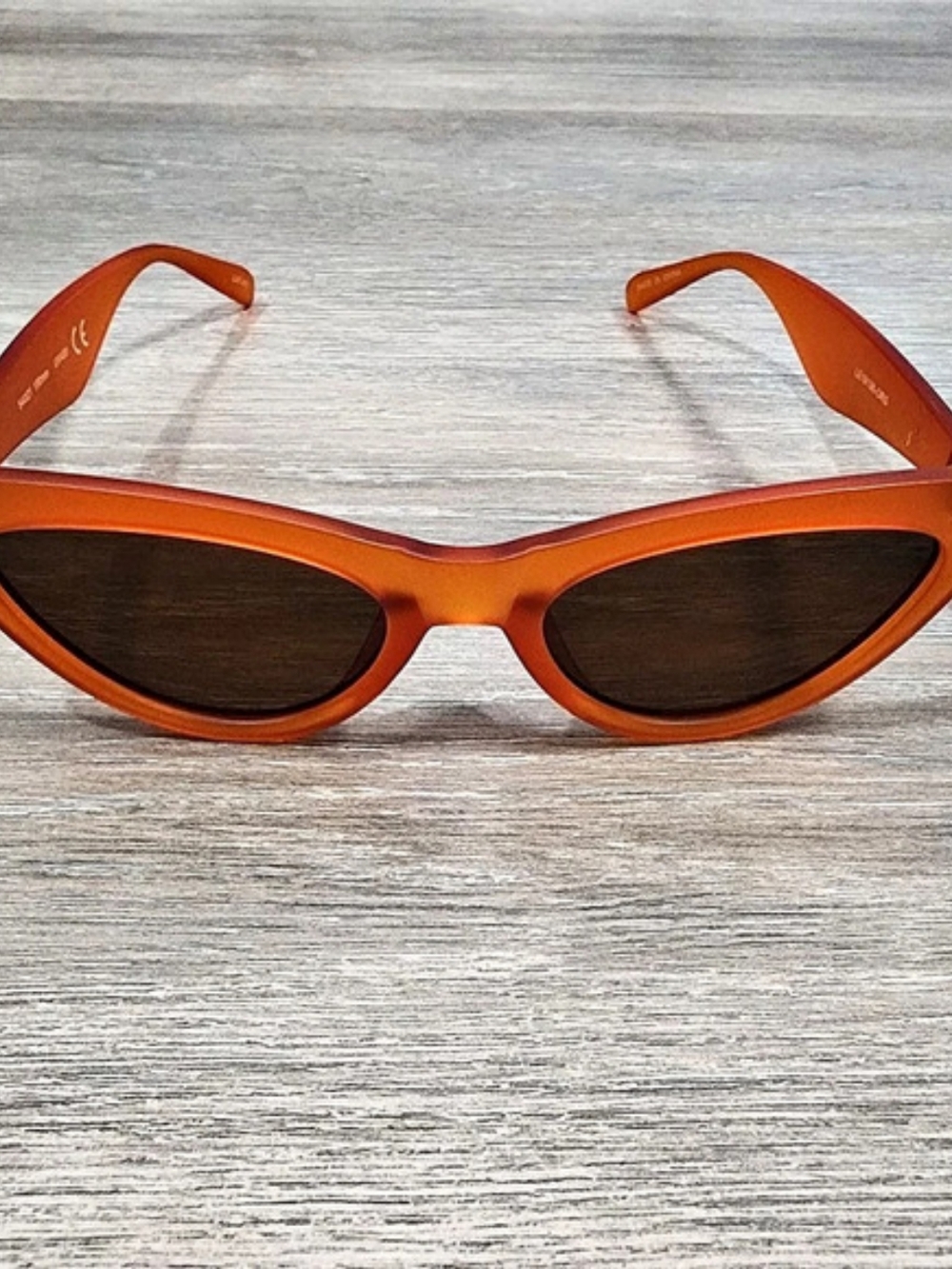 Orange & Brown Cat Eye Sunglasses UV400